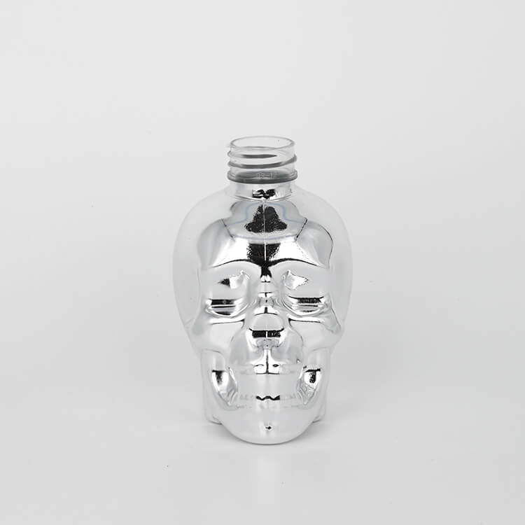 plastic skull bottle